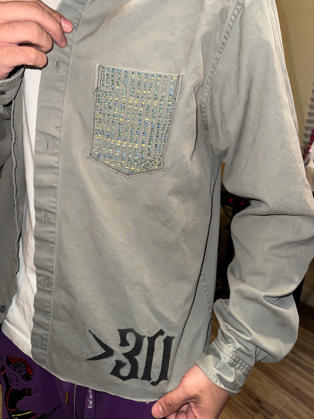 Handsewn Boro Pocket