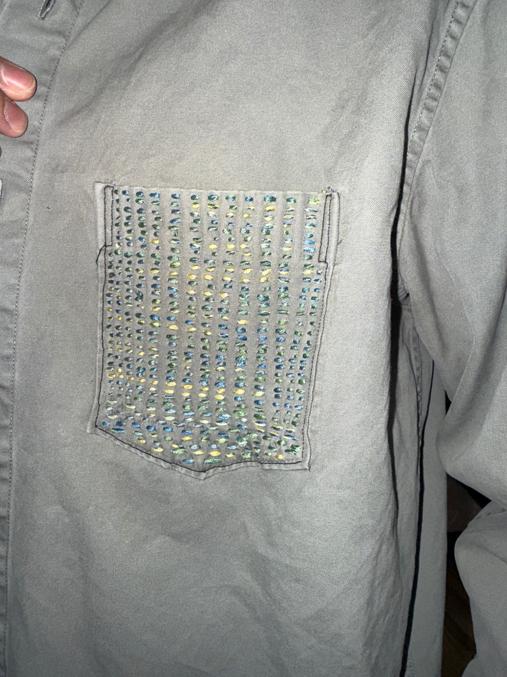 Handsewn Boro Pocket